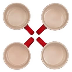 Le Creuset 14oz Mugs (Set Of 4) | Cerise/Cherry Red 7 Le Creuset 14oz Mugs (Set Of 4) | Cerise/Cherry Red -Cooking Master pg90433a 0067c