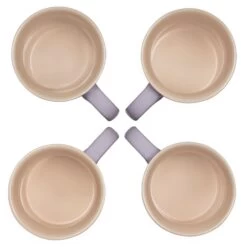 Le Creuset 14oz Mugs (Set Of 4) | Provence Purple -Cooking Master pg90433a 00bpc