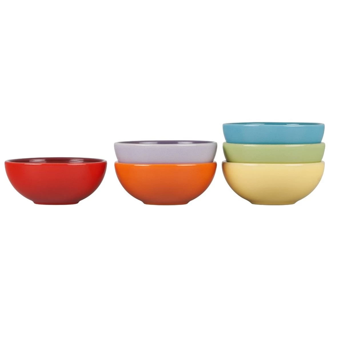 Le Creuset 2oz Pinch Bowls - Set Of 6 | Multi-colored 2 Le Creuset 2oz Pinch Bowls - Set Of 6 | Multi-colored - Image 2