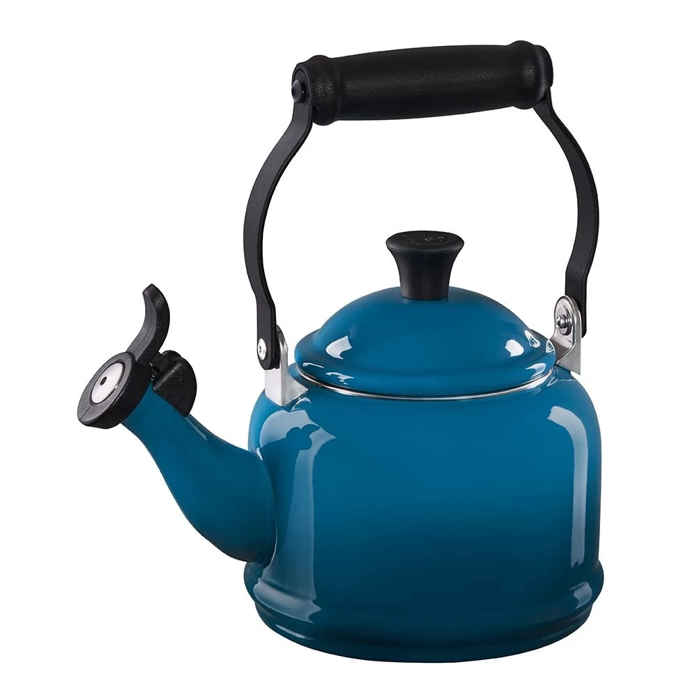 Le Creuset 1.25 Qt. Demi Kettle Tea Pot | Deep Teal 1 Le Creuset 1.25 Qt. Demi Kettle Tea Pot | Deep Teal