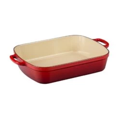 Le Creuset 10-Piece Signature Cookware Set With Stainless Steel Knobs | Cerise/Cherry Red 19 Le Creuset 10-Piece Signature Cookware Set With Stainless Steel Knobs | Cerise/Cherry Red -Cooking Master roaster