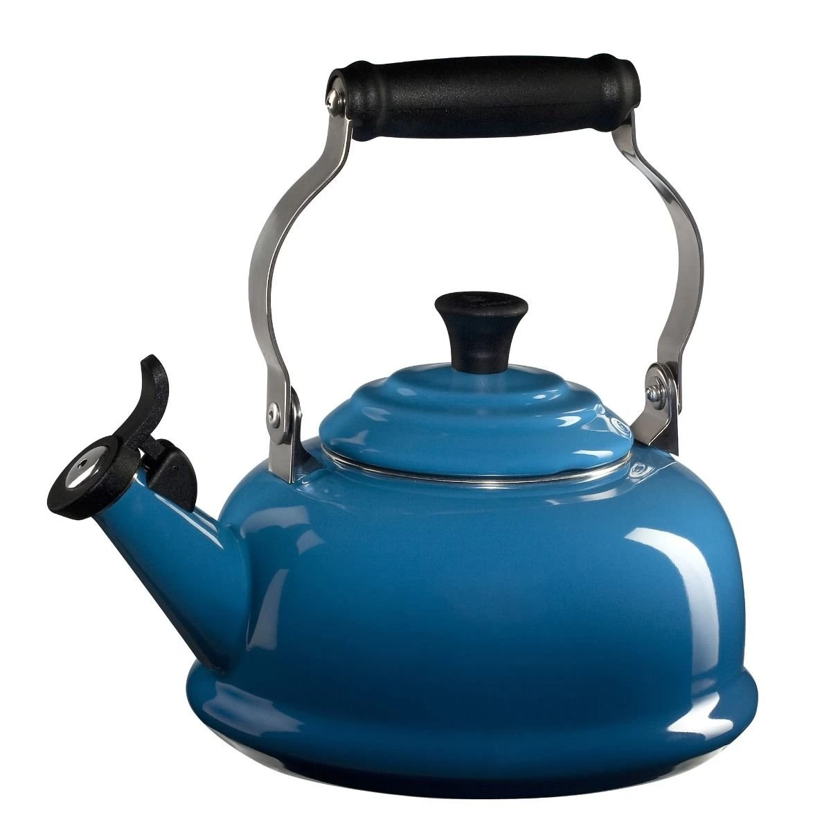 Le Creuset 1.7 Qt. Classic Whistling Kettle | Marseille Blue 1 Le Creuset 1.7 Qt. Classic Whistling Kettle | Marseille Blue