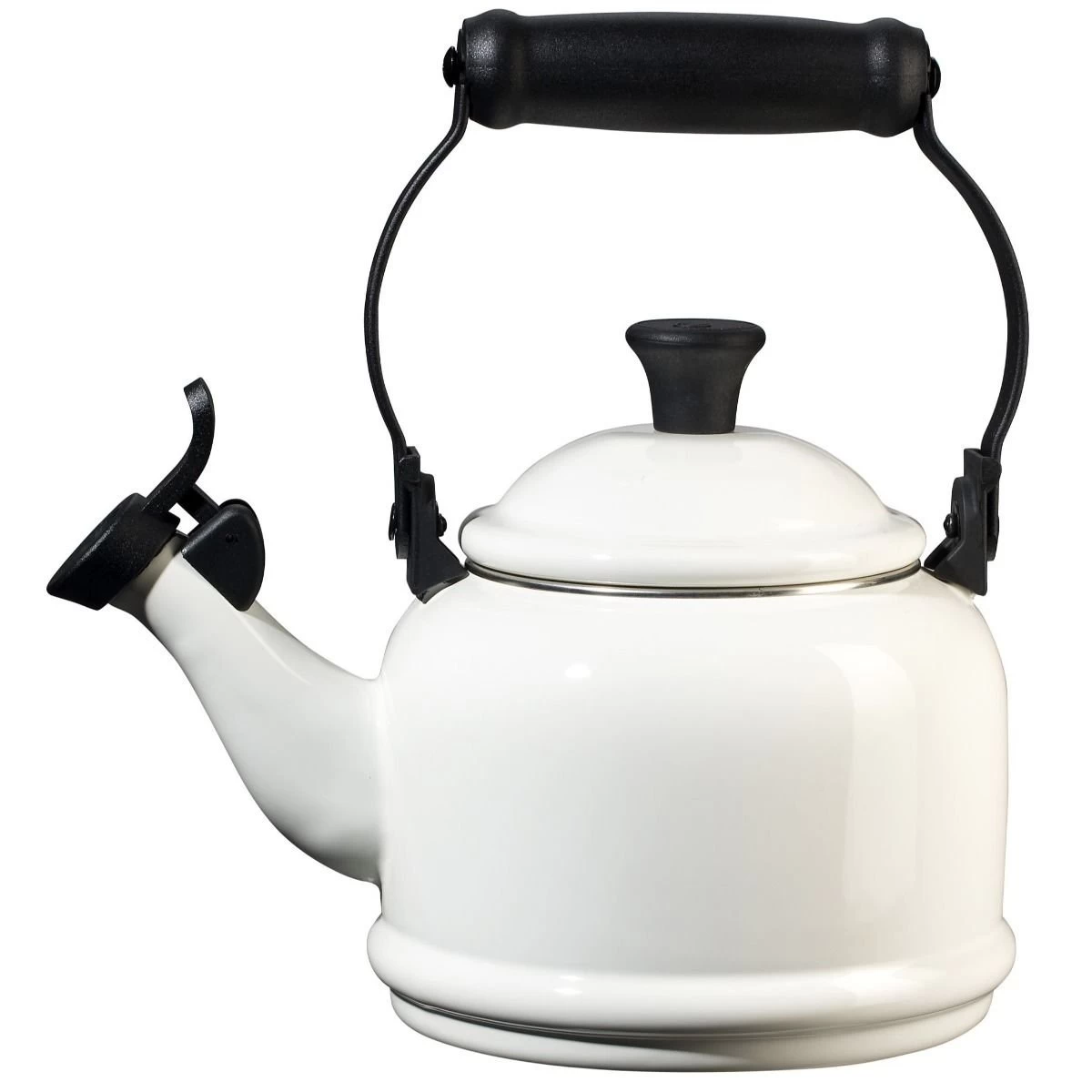 Le Creuset 1.25 Qt. Demi Kettle Tea Pot | White 1 Le Creuset 1.25 Qt. Demi Kettle Tea Pot | White