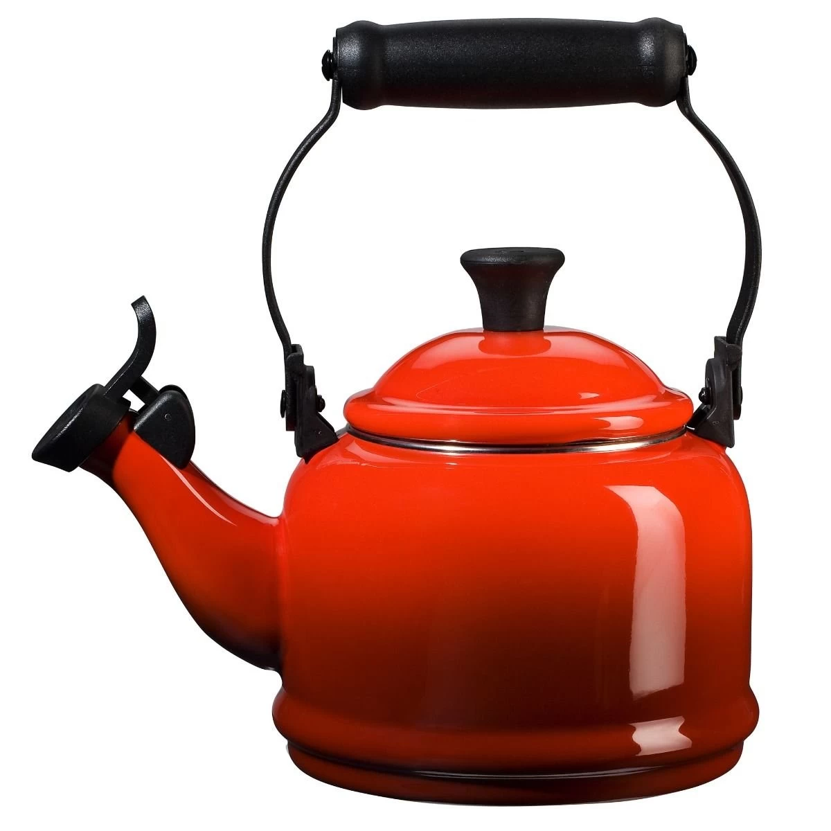 Le Creuset 1.25 Qt. Demi Kettle Tea Pot | Cerise/Cherry Red 1 Le Creuset 1.25 Qt. Demi Kettle Tea Pot | Cerise/Cherry Red
