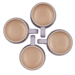 Le Creuset 13oz Heritage Mugs (Set Of 4) | Provence Purple -Cooking Master rs10952 pg70433a 13bp 3