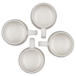 Le Creuset 13oz Heritage Mugs (Set Of 4) | Meringue White 9 Le Creuset 13oz Heritage Mugs (Set Of 4) | Meringue White -Cooking Master rs10958 pg70433a 13716 3