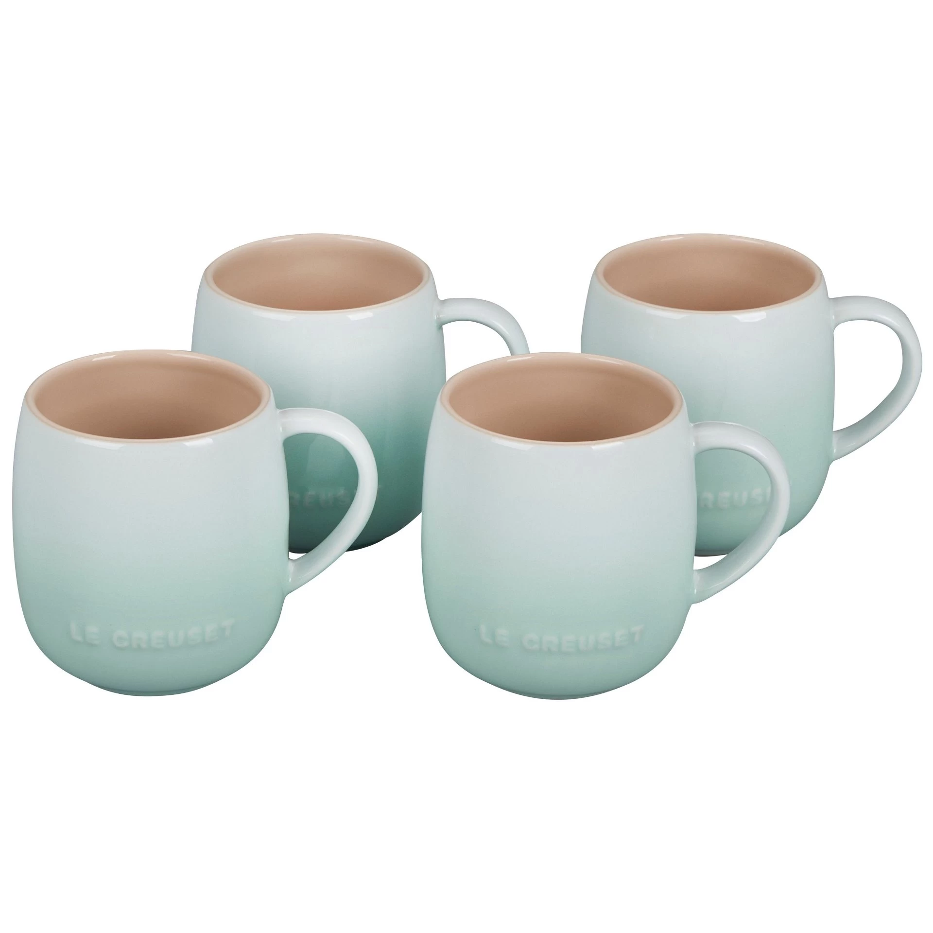 Le Creuset 13oz Heritage Mugs (Set Of 4) | Ice Green 1 Le Creuset 13oz Heritage Mugs (Set Of 4) | Ice Green