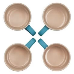 Le Creuset 14oz Mugs (Set Of 4) | Caribbean Blue 6 Le Creuset 14oz Mugs (Set Of 4) | Caribbean Blue -Cooking Master rs10989 pg90433a 0017 3 1