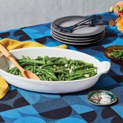 Le Creuset 8.5" Salad Plates - Set Of 4 | Oyster Grey -Cooking Master rs11020 lca q1 augratindish ret