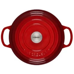 Le Creuset 3.5 Qt. Round Signature Dutch Oven With Stainless Steel Knob | Cerise/Cherry Red 10 Le Creuset 3.5 Qt. Round Signature Dutch Oven With Stainless Steel Knob | Cerise/Cherry Red -Cooking Master rs11197 ls2501 2267ss 3