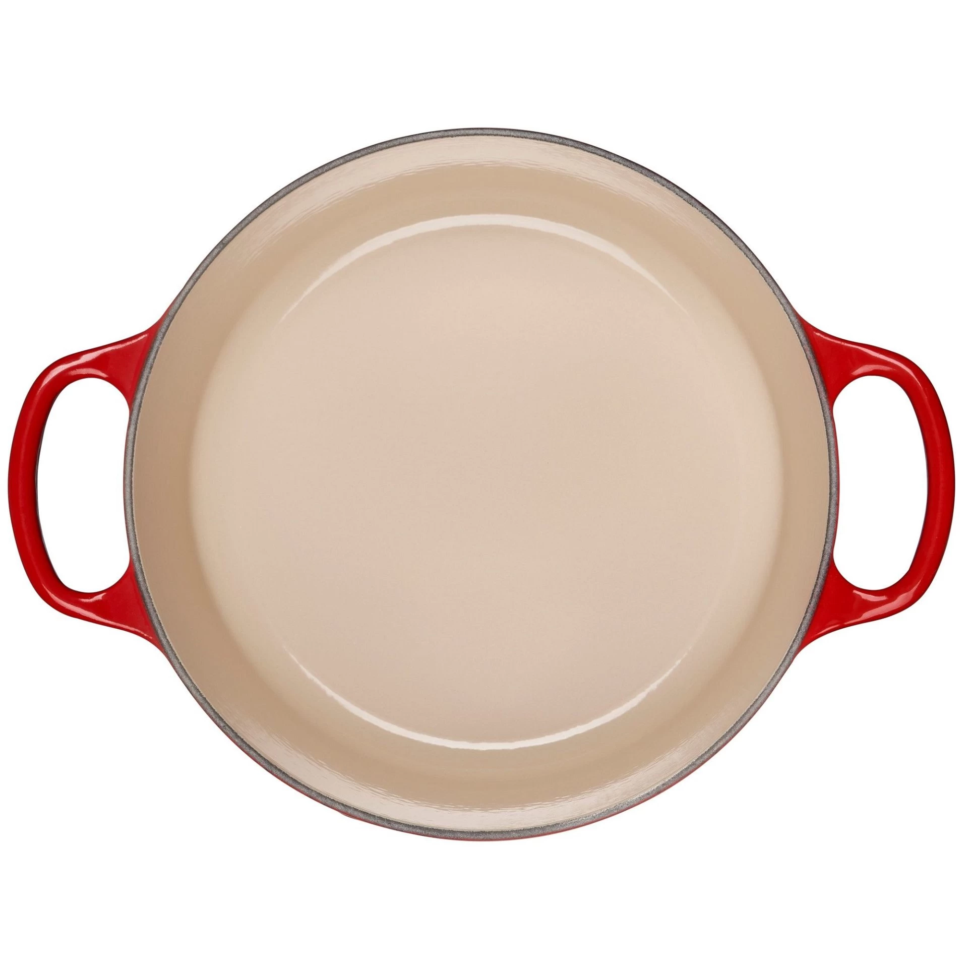Le Creuset 3.5 Qt. Round Signature Dutch Oven With Stainless Steel Knob | Cerise/Cherry Red 3 Le Creuset 3.5 Qt. Round Signature Dutch Oven With Stainless Steel Knob | Cerise/Cherry Red - Image 3