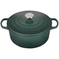 Le Creuset 5.5 Qt. Round Signature Dutch Oven With Stainless Steel Knob | Artichaut
