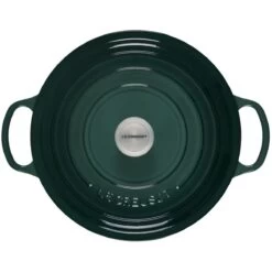 Le Creuset 9 Qt. Round Signature Dutch Oven With Stainless Steel Knob | Artichaut -Cooking Master rs11302 ls2501 30795ss 3 1