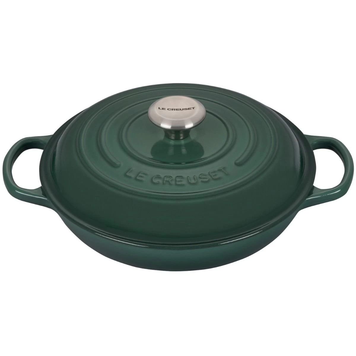 Le Creuset 2.25 Qt. Signature Enameled Cast Iron Braiser With Stainless Steel Knob | Artichaut 1 Le Creuset 2.25 Qt. Signature Enameled Cast Iron Braiser With Stainless Steel Knob | Artichaut
