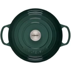 Le Creuset 4.5 Qt. Round Signature Dutch Oven With Stainless Steel Knob | Artichaut -Cooking Master rs11441 ls2501 24795ss 3