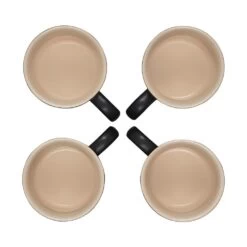 Le Creuset 14oz Mugs (Set Of 4) | Licorice -Cooking Master rs11743 pg90433at 0020 3 lpr 1