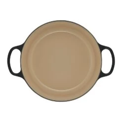 Le Creuset 7.25 Qt. Round Signature Dutch Oven With Stainless Steel Knob | Licorice -Cooking Master rs11824 ls2501 2820ss 4 1 1