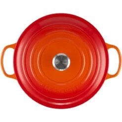 Le Creuset 7.25 Qt. Round Signature Dutch Oven With Stainless Steel Knob | Flame Orange 9 Le Creuset 7.25 Qt. Round Signature Dutch Oven With Stainless Steel Knob | Flame Orange -Cooking Master rs11936 lc 20200311 fr ps os 21177300902430 004s