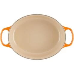 Le Creuset 5 Qt. Oval Signature Dutch Oven With Stainless Steel Knob | Flame Orange -Cooking Master rs11945 lc 20191021 fr ps 00008s 1