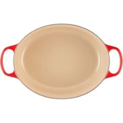 Le Creuset 9.5 Qt. Oval Signature Dutch Oven With Stainless Steel Knob | Cerise/Cherry Red -Cooking Master rs11963 lc 20191107 fr ps 00005 s