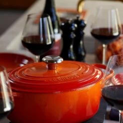 Le Creuset 5 Qt. Oval Signature Dutch Oven With Stainless Steel Knob | Flame Orange -Cooking Master rs12078 lc 20190401 gb ls 56927 1