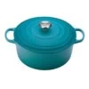 Le Creuset 7.25 Qt. Round Signature Dutch Oven With Stainless Steel Knob | Caribbean Blue