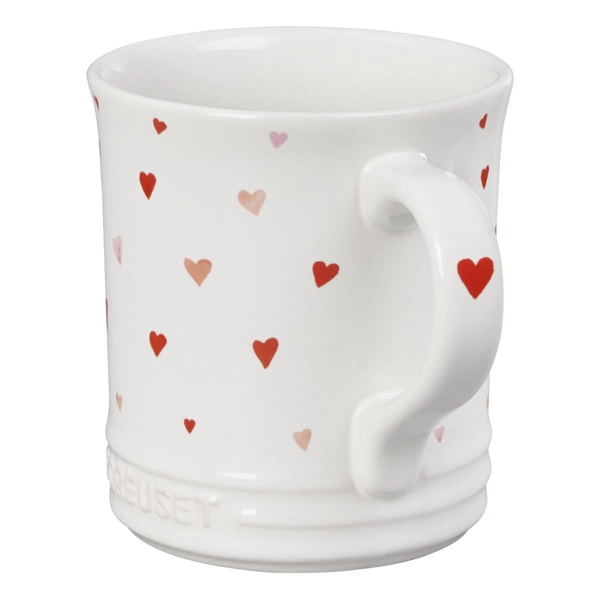Le Creuset L'Amour Collection 14oz Mug With Heart Applique | White 2 Le Creuset L'Amour Collection 14oz Mug With Heart Applique | White - Image 2