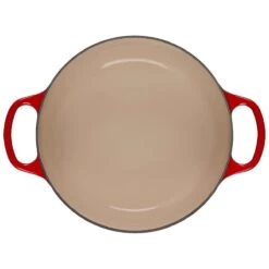 Le Creuset 3.5 Qt. Round Signature Dutch Oven With Stainless Steel Heart Knob | Cerise/Cherry Red 10 Le Creuset 3.5 Qt. Round Signature Dutch Oven With Stainless Steel Heart Knob | Cerise/Cherry Red -Cooking Master rs13485 ls2501 2267ssh 4