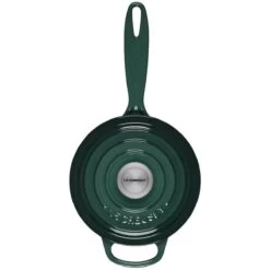 Le Creuset 1.75 Qt. Signature Enameled Cast Iron Saucepan With Stainless Steel Knob | Artichaut -Cooking Master rs13835 rs13406 ls2518 1695ss 3
