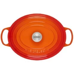 Le Creuset 6.75 Qt. Oval Signature Dutch Oven With Stainless Steel Knob | Flame Orange 8 Le Creuset 6.75 Qt. Oval Signature Dutch Oven With Stainless Steel Knob | Flame Orange -Cooking Master rs14318 ls2502 332 3 scr 1