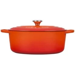 Le Creuset 6.75 Qt. Oval Signature Dutch Oven With Stainless Steel Knob | Flame Orange 9 Le Creuset 6.75 Qt. Oval Signature Dutch Oven With Stainless Steel Knob | Flame Orange -Cooking Master rs14319 ls2502 332 2 scr 1