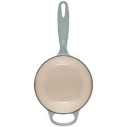 Le Creuset 1.75 Qt. Signature Enameled Cast Iron Saucepan With Stainless Steel Knob | Sea Salt -Cooking Master rs14337 ls2518 1617ss 4