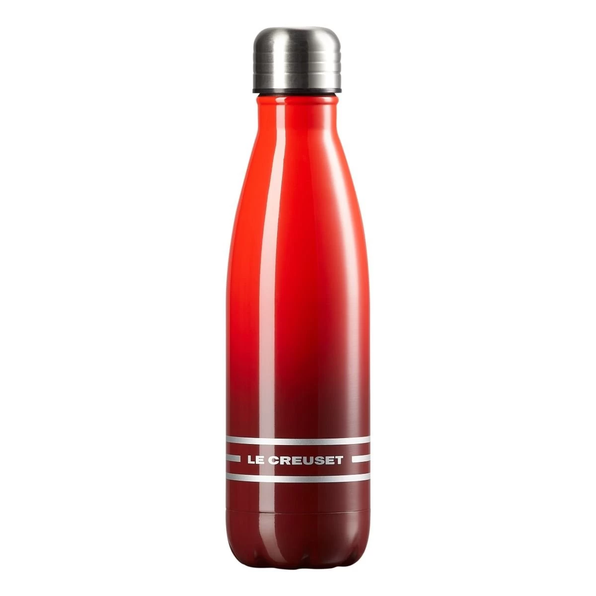 Le Creuset Stainless Steel Hydration Bottle | Cerise 1 Le Creuset Stainless Steel Hydration Bottle | Cerise