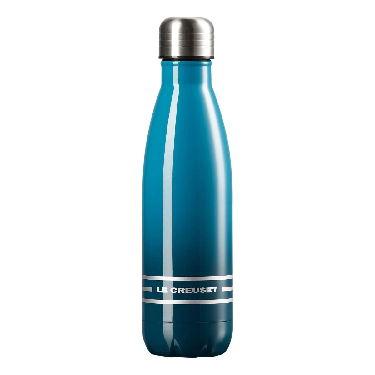 Le Creuset Stainless Steel Hydration Bottle | Deep Teal 1 Le Creuset Stainless Steel Hydration Bottle | Deep Teal