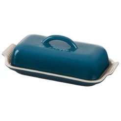 Le Creuset Heritage Butter Dish | Deep Teal