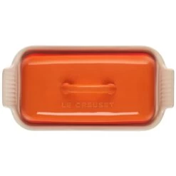 Le Creuset Heritage Butter Dish | Flame -Cooking Master rs15835 h butterdish flame 3 lpr