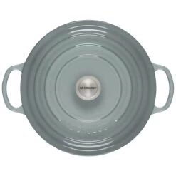 Le Creuset 9 Qt. Round Signature Dutch Oven With Stainless Steel Knob | Sea Salt 10 Le Creuset 9 Qt. Round Signature Dutch Oven With Stainless Steel Knob | Sea Salt -Cooking Master rs17069 ls2501 30717ss 3