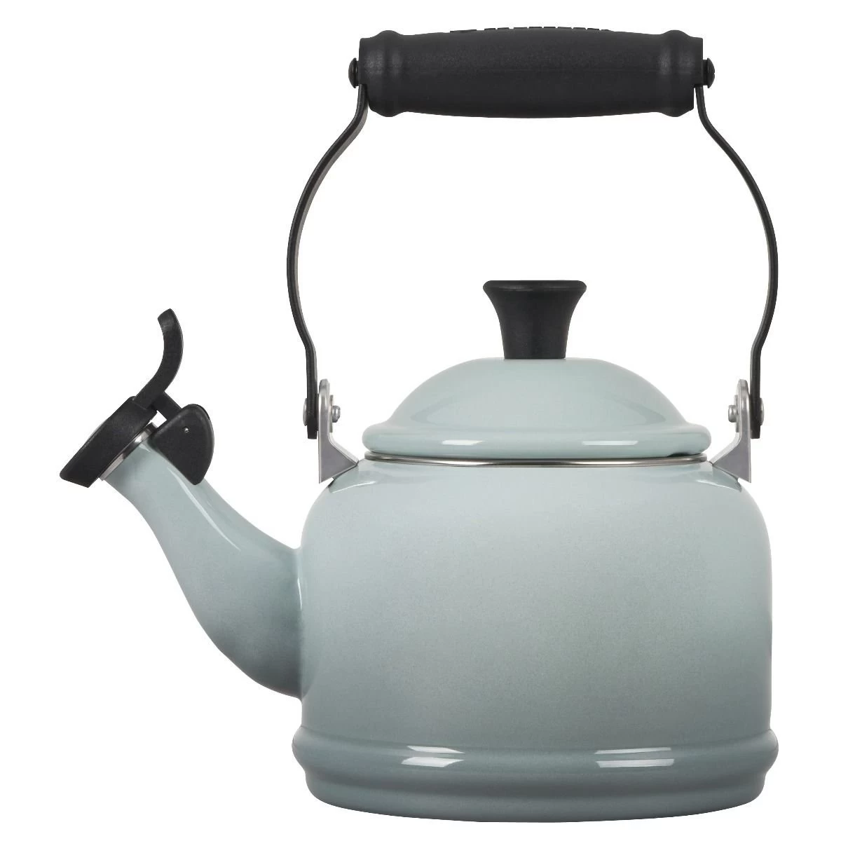Le Creuset 1.25 Qt. Demi Kettle | Sea Salt 2 Le Creuset 1.25 Qt. Demi Kettle | Sea Salt - Image 2