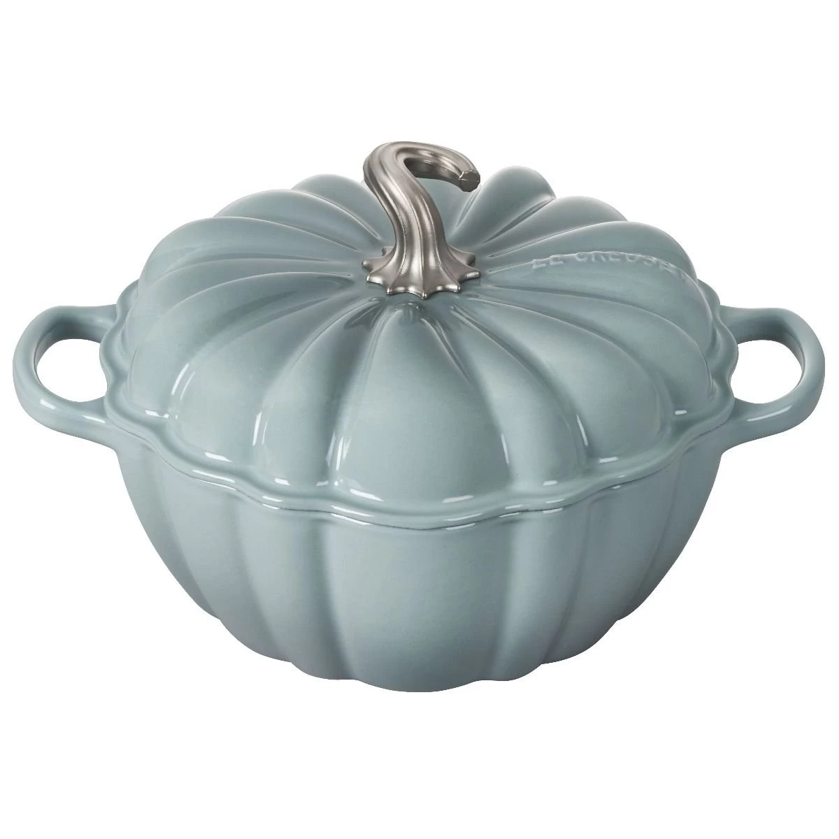 Le Creuset 4 Qt. Pumpkin Cocotte | Sea Salt 1 Le Creuset 4 Qt. Pumpkin Cocotte | Sea Salt