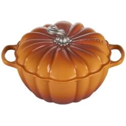 Le Creuset 4 Qt. Pumpkin Cocotte | Persimmon