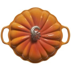 Le Creuset 4 Qt. Pumpkin Cocotte | Persimmon -Cooking Master rs17340 220714 lcp2197