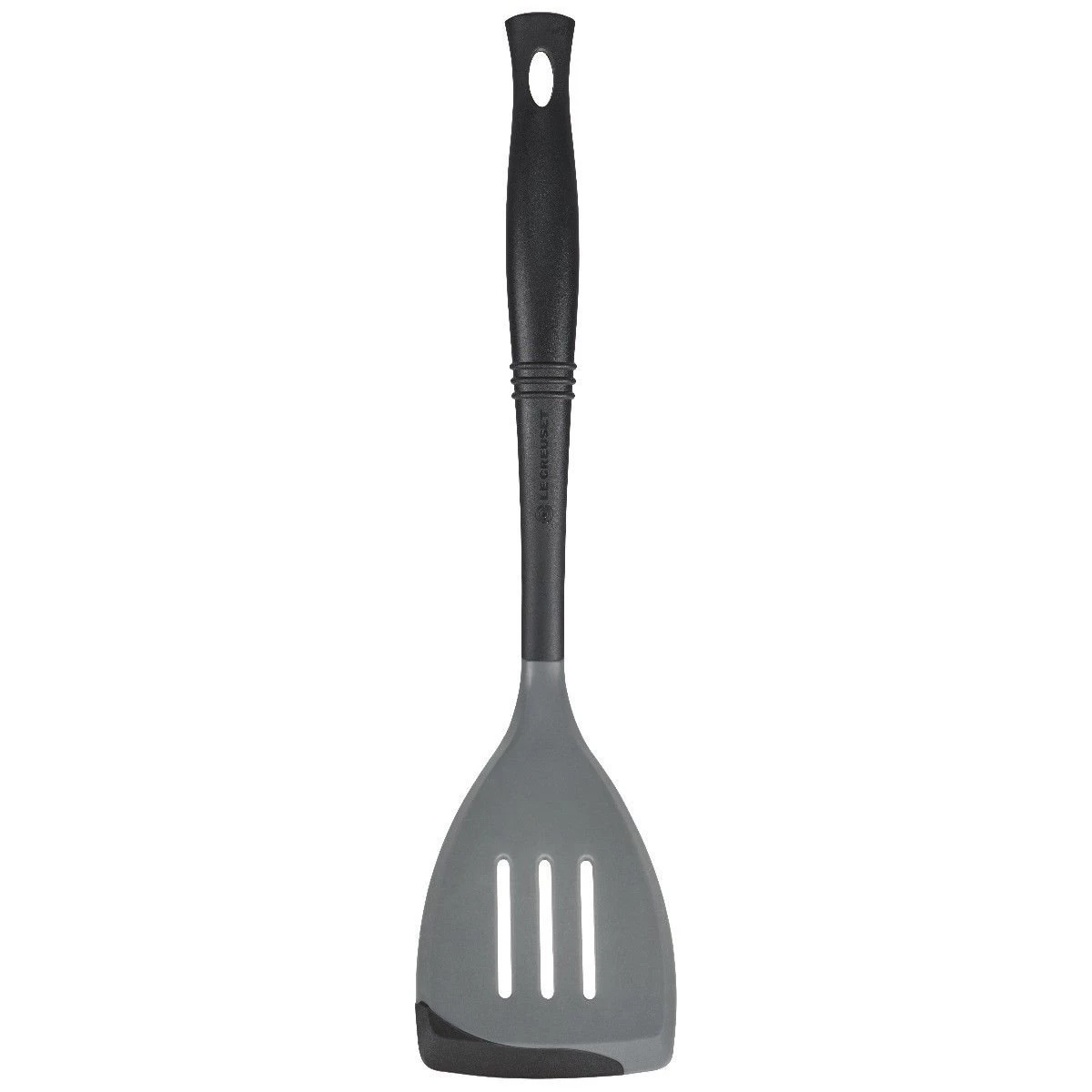Le Creuset Revolution® Bi-Material Slotted Turner | Oyster 1 Le Creuset Revolution® Bi-Material Slotted Turner | Oyster