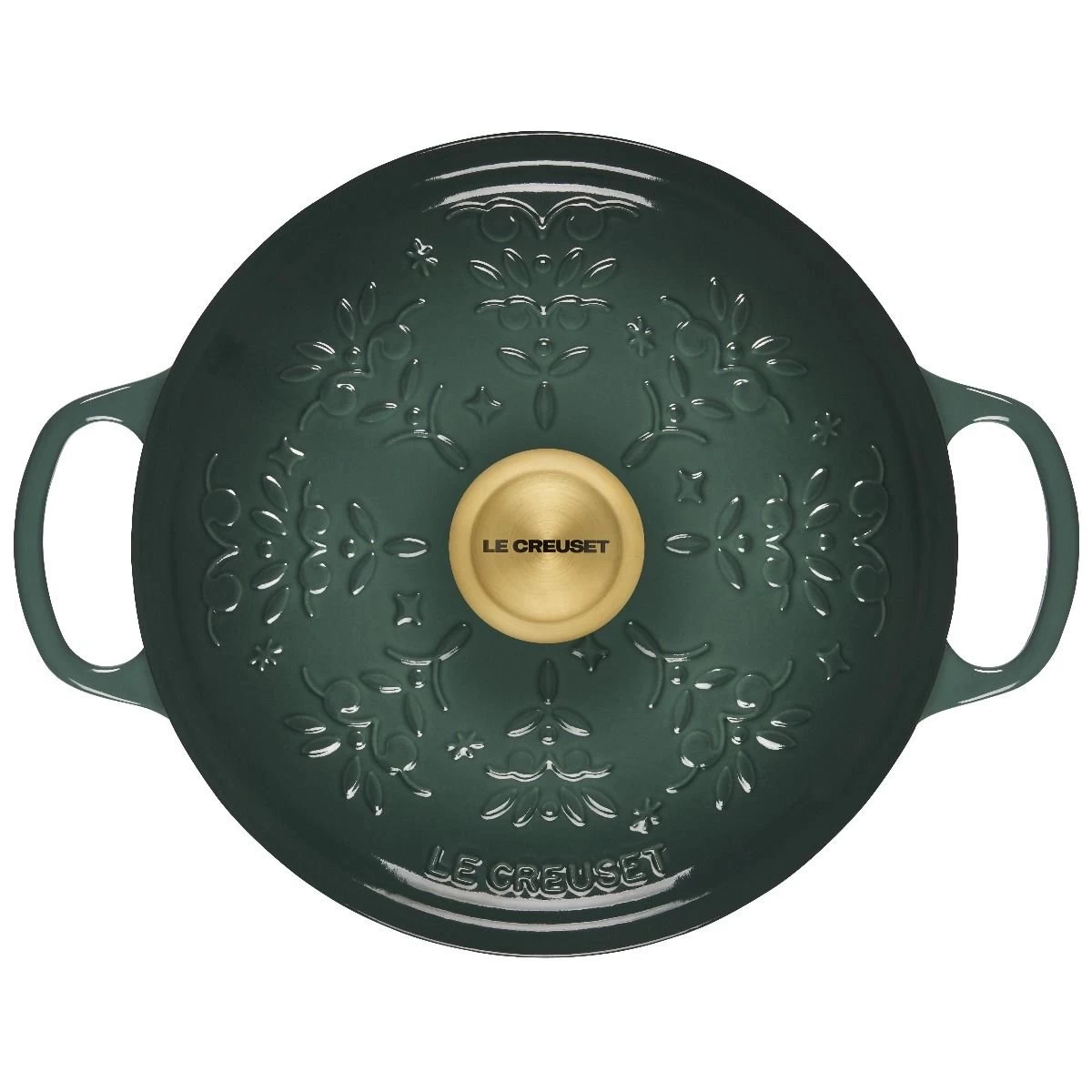 Le Creuset 4.5 Qt. Signature Dutch Oven | Noel (Artichaut) 3 Le Creuset 4.5 Qt. Signature Dutch Oven | Noel (Artichaut) - Image 3