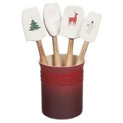 Le Creuset 5-Piece Craft Series Utensil Set With Crock | Noel