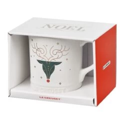 Le Creuset 14oz Mug | Noel (Reindeer Face) 8 Le Creuset 14oz Mug | Noel (Reindeer Face) -Cooking Master rs17885 pg9003n 0716 pkg