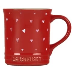 Le Creuset L'Amour Collection 14oz Mug With Heart Applique | Cerise -Cooking Master rs17985 pg90033al 0067 2