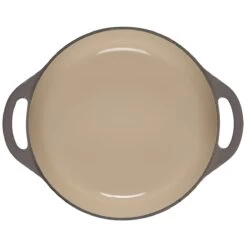 Le Creuset 2.75 Qt. Shallow Round Dutch Oven | Oyster -Cooking Master rs18429 l2545 227fss 4