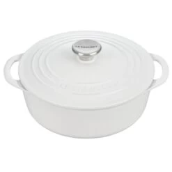 Le Creuset 2.75 Qt. Shallow Round Dutch Oven | White