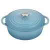 Le Creuset 2.75 Qt. Shallow Round Dutch Oven | Caribbean