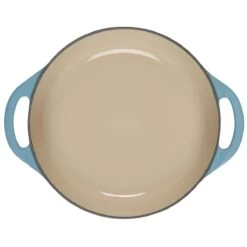 Le Creuset 2.75 Qt. Shallow Round Dutch Oven | Caribbean -Cooking Master rs18937 l2545 2217ss 4
